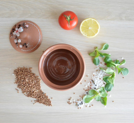 Банка для круп (0,45л) цветы