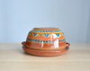 Блюдо для блинов с крышкой (22 см) №1
